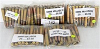 100 Rounds of 8MM Mauser ammuntion