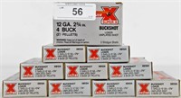 10 Boxes of Winchester 12 Gauge 4 BUCK Shells