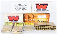 80 Rounds and 78 Brass .458 WIN MAG Ammo