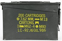 500 Rounds W/ Ammo can of 9MM Luger Ammo