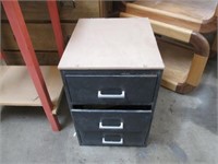 Small Three Drawer File Cabinet