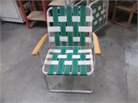 4-Aluminum Folding Yard Chairs