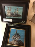 2 LOCAL OIL PAINTINGS BY COLLEEN CAUBIN