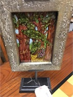 SM FOREST PAINTING ON STAND