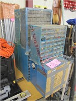 8 metal parts cabinets (some w/ jewelry molds)...