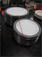 25 pc plates (noritake) (may have chips/cracks)