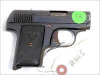 Made in Spain - Model:Astra - 6.35mm- pistol