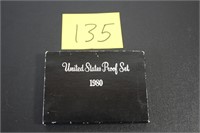 1980 UNITED STATES PROOF SET ($1.91 FACE)