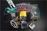 LARGE MIXED LOT OF COSTUME JEWELRY