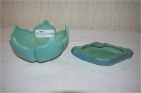 2 Piece Van Briggle Pottery