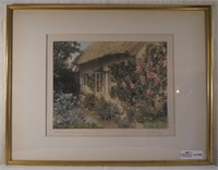 Hand Colored Photograph by Wallace Nutting -