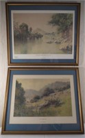 Two Framed Paul Sawyer Prints -