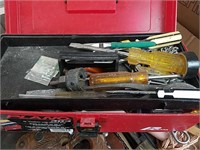 Plastic tool box full