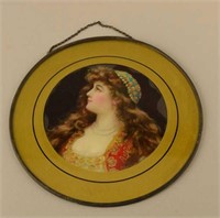 Victorian Woman Flue Cover