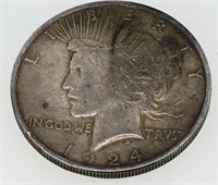 1924 PEACE DOLLAR $1
