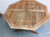 folding patio table- no chairs