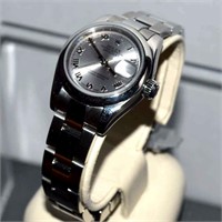 Lady's Stainless Rolex Datejust Watch