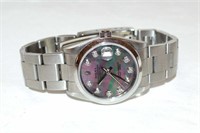 Stainless Mid Size Rolex Watch