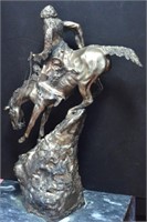 After Frederic Remington "Mountain Man" Statue