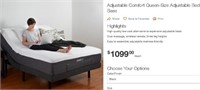 Adjustable Comfort Queen-Size Adjustable Bed Base