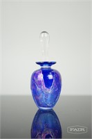 Perfume Bottle with Stopper, Signed