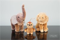 Set of 3 Bottle Brush Animals