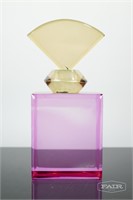 Van Teal Large Lucite Display Perfume Bottle