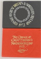 1972 & 1973 Great Britain Coins Sets