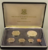 1973 British Virgin Island Proof Set Coins