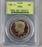 1981 S Kennedy Half Proof Coin