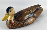 Ducks Unlimited Tom Taber Carved Wood Decoy