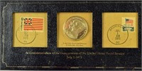 Inauguration Of The Usps Silver Coin And Stamp Set