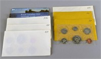 Group Of 1970's Canadian Coin Sets (9 Sets)