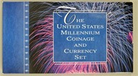 2000 Us Millennium Coinage & Currency Set.