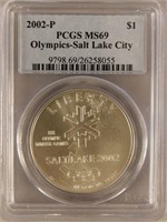 2002 P Salt Lake Olympic $1 Coin