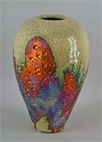 Bruce Odell 2001 Louisiana Art Studio Pottery Vase