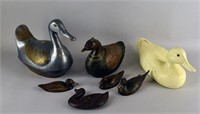 Group Of Decorative Ducks