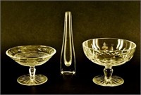 Waterford Crystal Glass Compotes