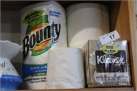 KLEENEX - TISSUE - BOUNTY PAPER TOWEL