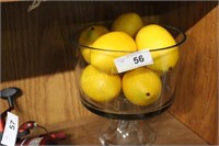 ARTIFICIAL LEMONS  IN BOWL