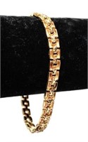 18K Yellow Gold Link Bracelet