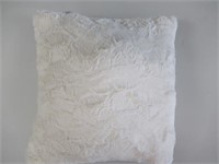 WholeHome SEARS White Fur Pillow