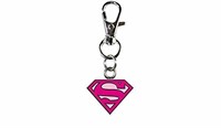C&D Supergirl Zipper Pull Pendant (ZPL-DC-0007)