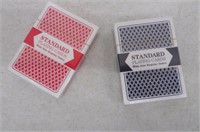 (2) Brybelly Standard Playing Card Deck (1 Red 1