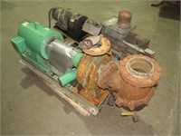 (Qty - 2) Electric Motors with Pump and Reducer-