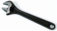 BAHCO 8072 R US Adjustable Wrench, 10", Black