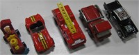 5 Lesney, Hot Wheels & Aviva Toy Cars