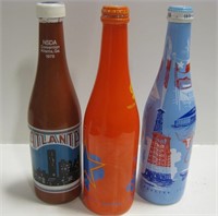 3 Convention Bottles - 1978, 1975 & 1971