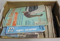 Box Lot of VTG Radio-Electronics Magazines
