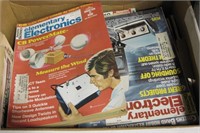Box Lot of VTG Elementary Electronics Magazines